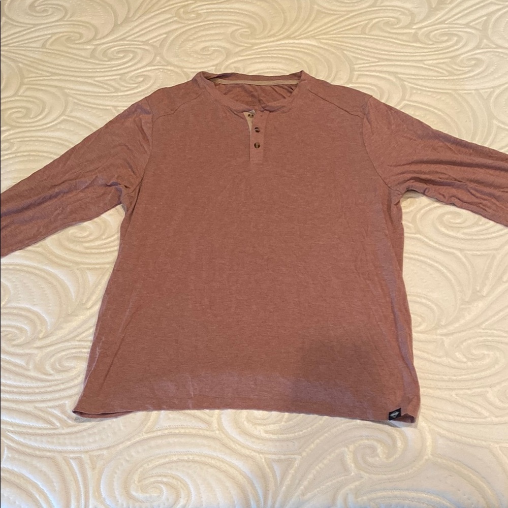 The Southern Shirt Company Brown Long Sleeve Tee